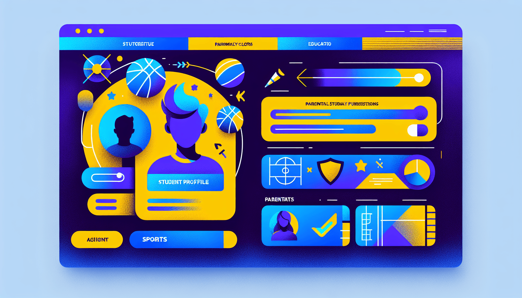 Perfiles de estudiantes y permisos de padres